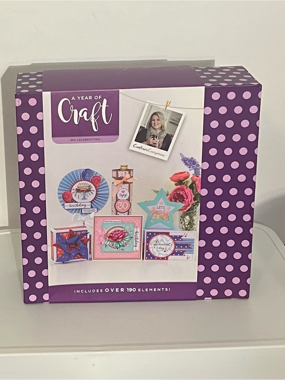 Crafter’s Companion -“Big Celebrations” includes over 190 Elements